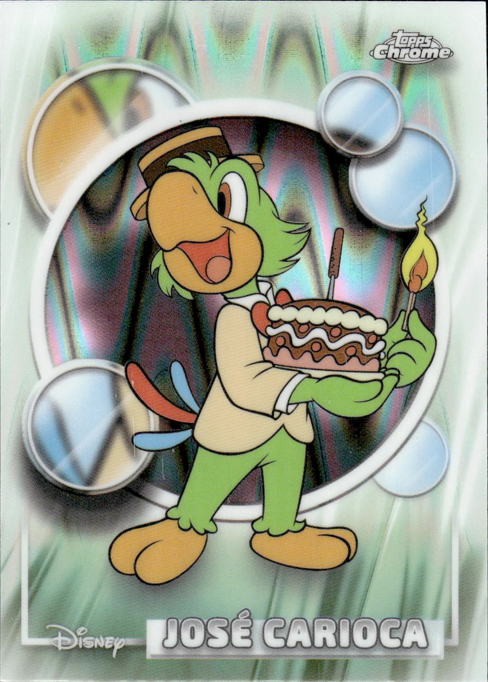 José Carioca #97 RayWave 2026 Topps Chrome Disney Non-Sports trading card - Front
