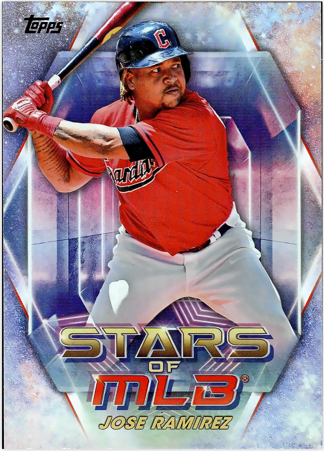 José Ramírez 2023 Topps #SMLB-7 Stars of MLB baseball card - Front