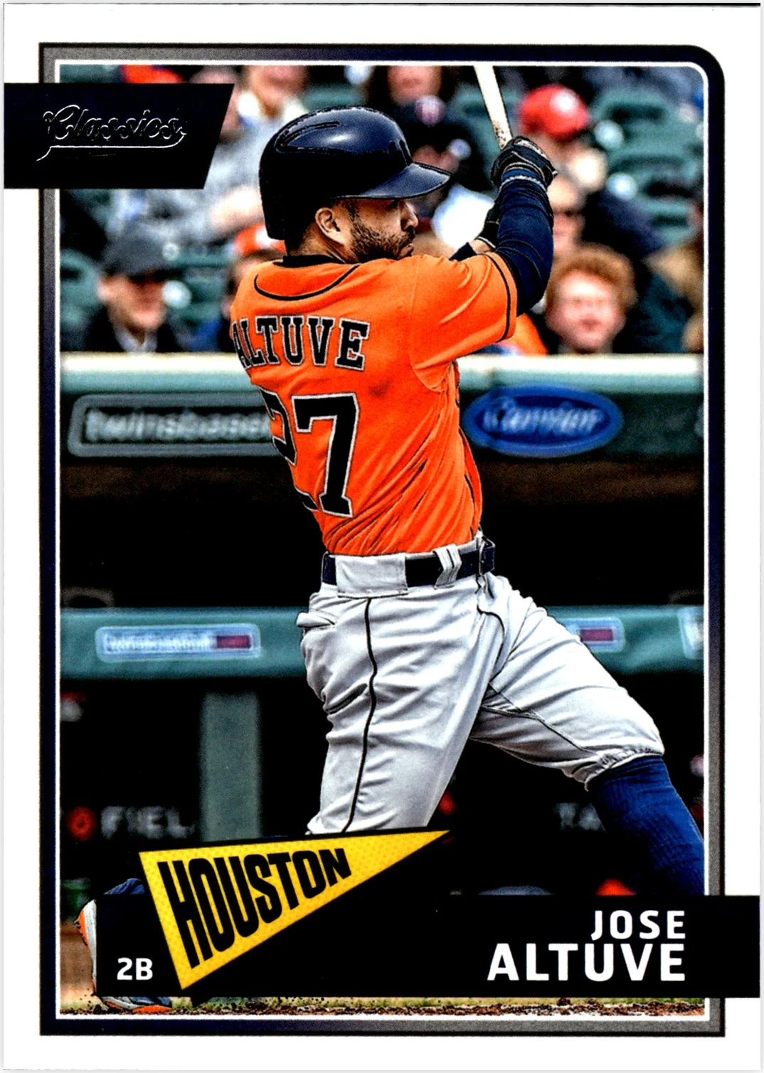 Jose Altuve 2018 Panini Chronicles #17 baseball card - Front