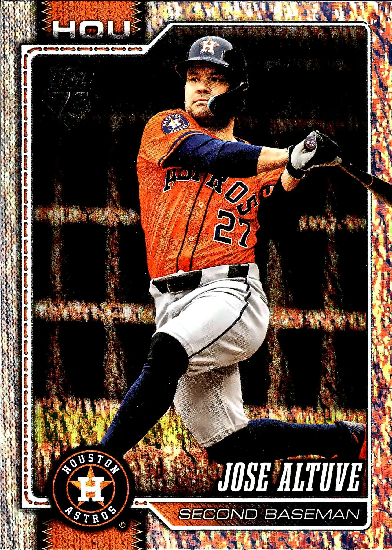 Jose Altuve 2026 Topps #278 Sandglitter baseball card - Front