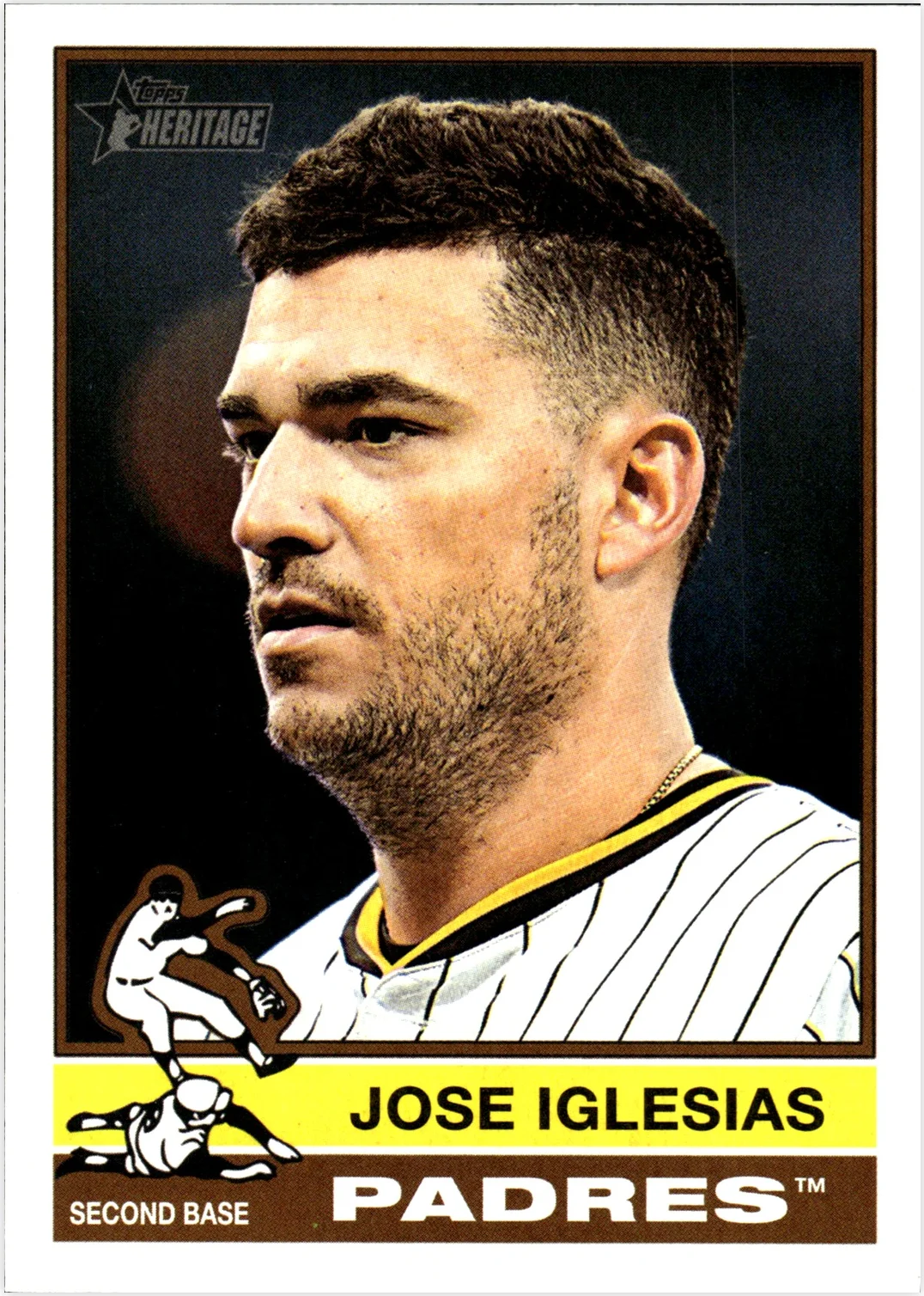 Jose Iglesias 2025 Heritage High Number #653 baseball card - Front