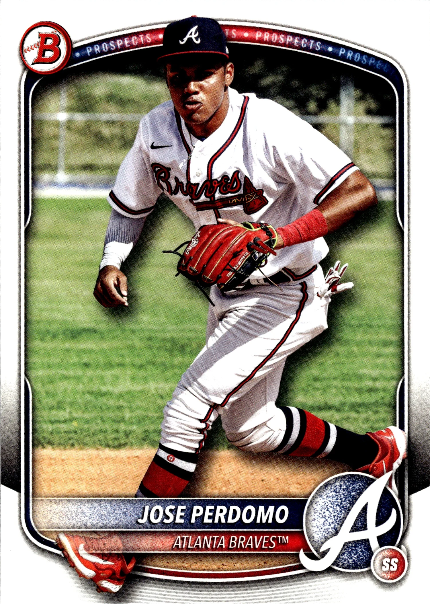 Jose Perdomo 2025 Bowman #BP-106 baseball card - Front