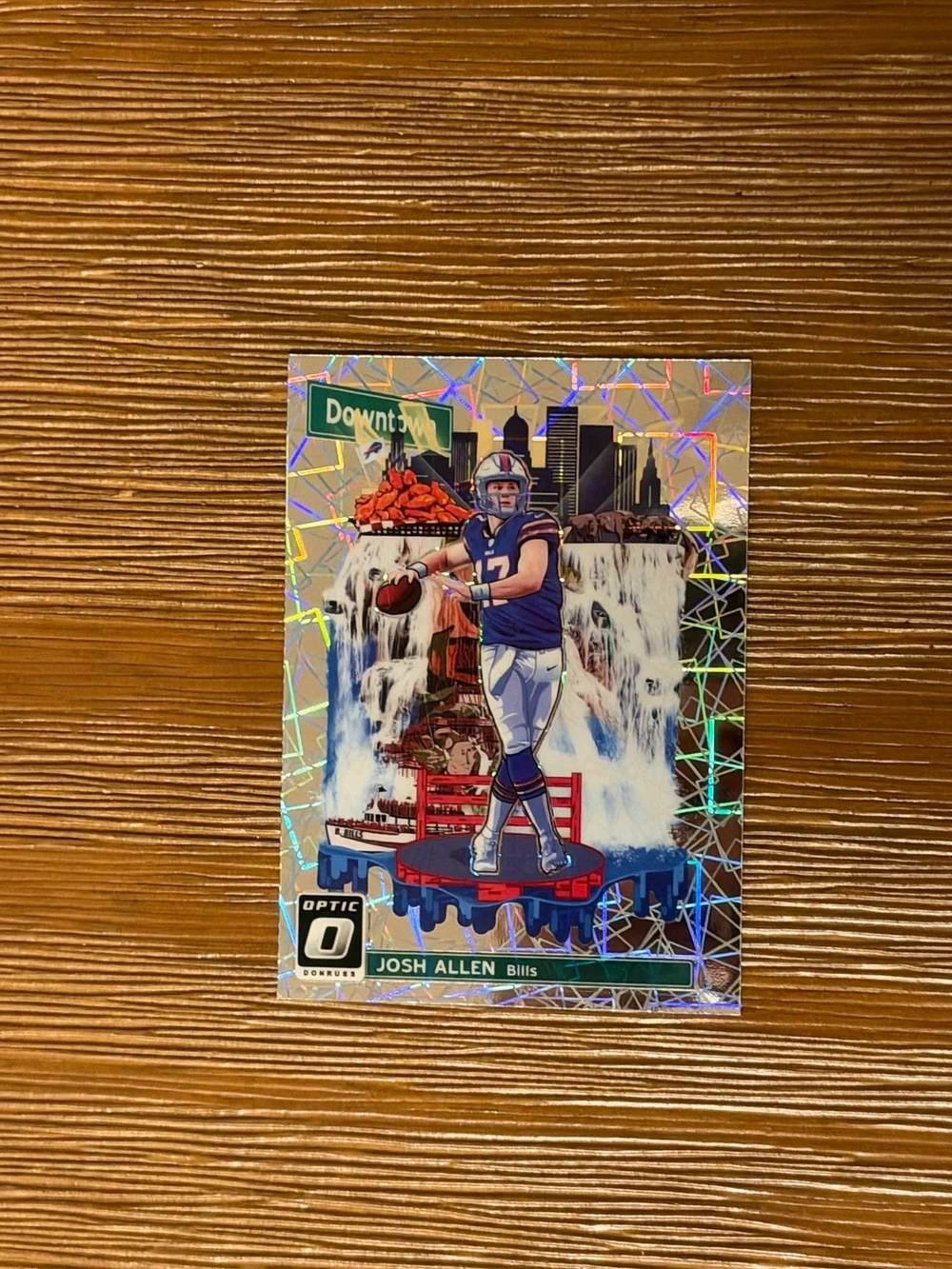 Josh Allen #DT-14 2018 Donruss Optic Football Downtown front