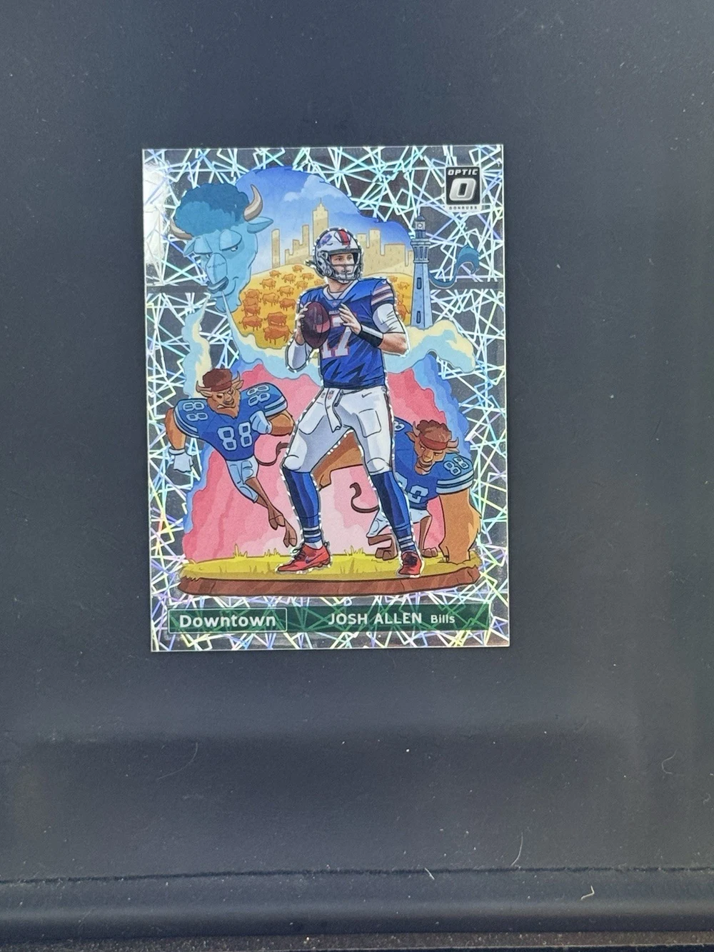 Josh Allen #DT - 1 2021 Donruss Optic Football Downtown front