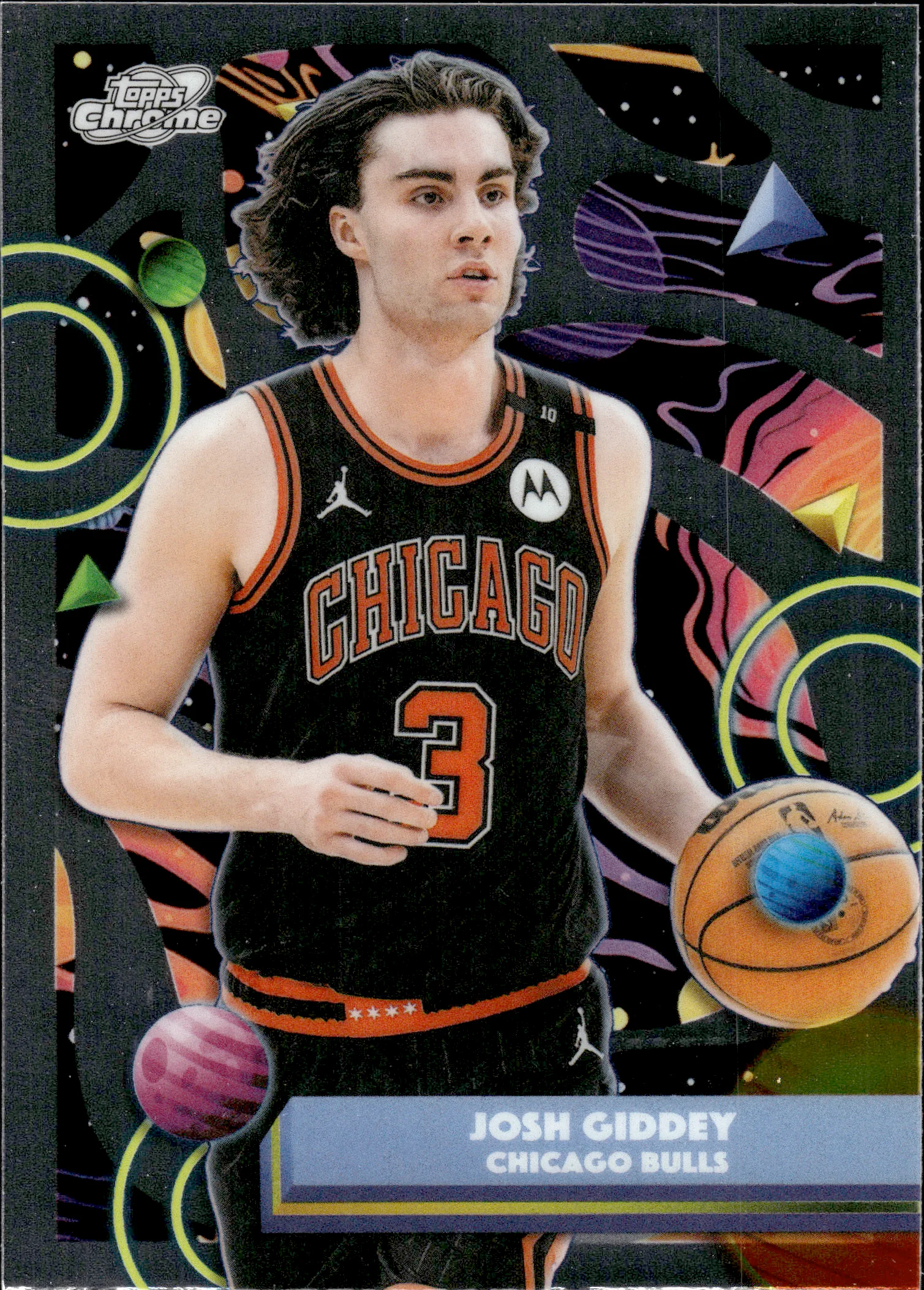 Josh Giddey #118 2026 Topps Cosmic Chrome Basketball basketball card - Front