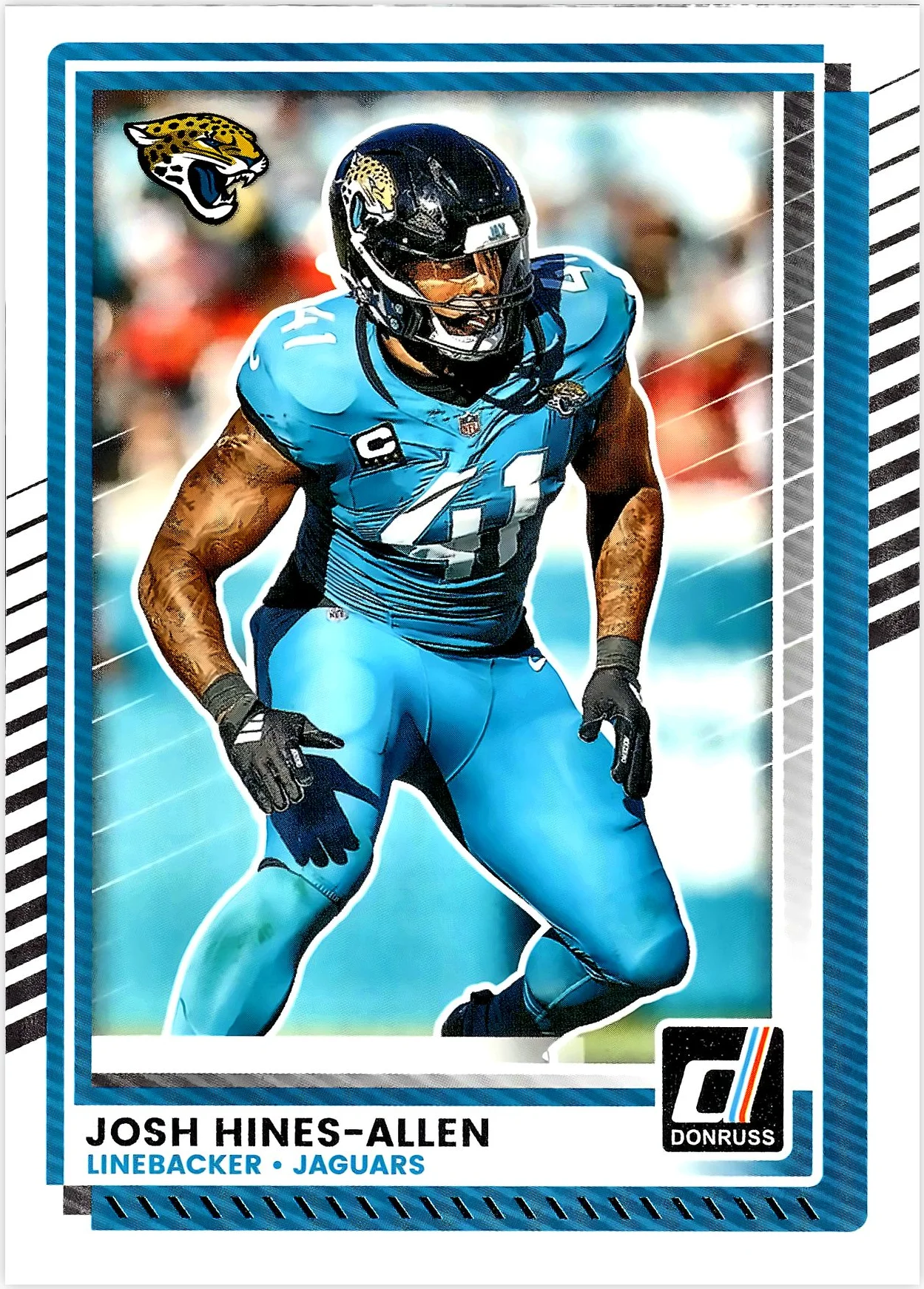 Josh Hines-Allen 2025 Donruss #252 football card - Front