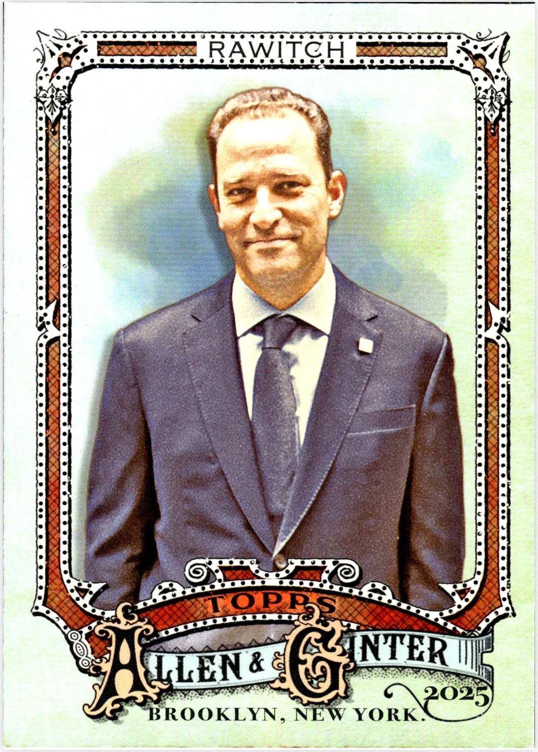 Josh Rawitch 2025 Topps Allen & Ginter #269 Silver Portrait baseball card - Front