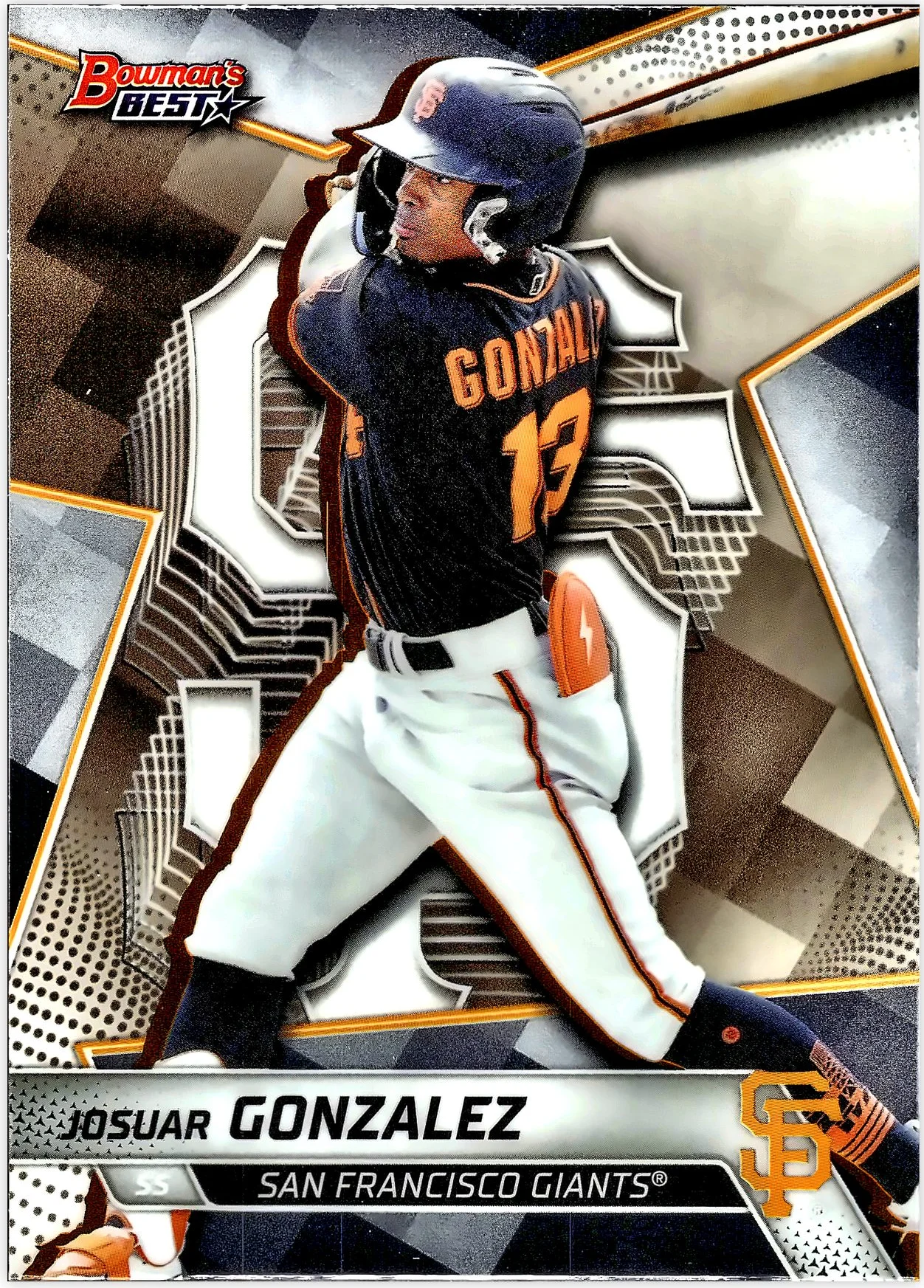 Josuar Gonzalez 2025 Bowman's Best #TP-13 baseball card - Front