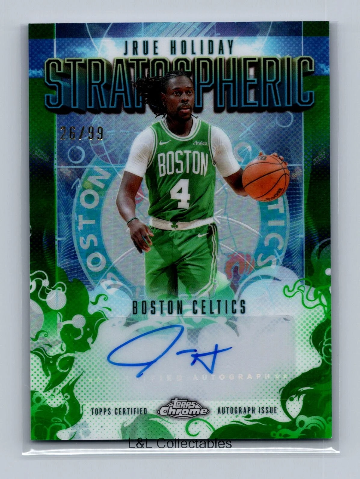 Jrue Holiday 2025-26 Topps Chrome card