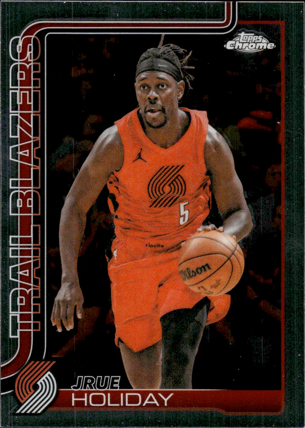 Jrue Holiday #64 2025 Topps Chrome Update Basketball basketball card - Front