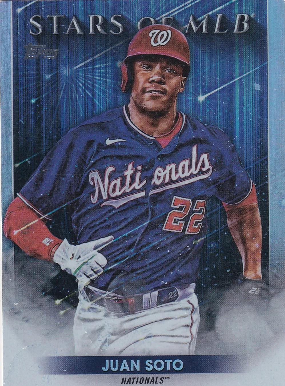 Juan Soto 2022 Topps #SMLB-23 Stars of MLB baseball card - Front