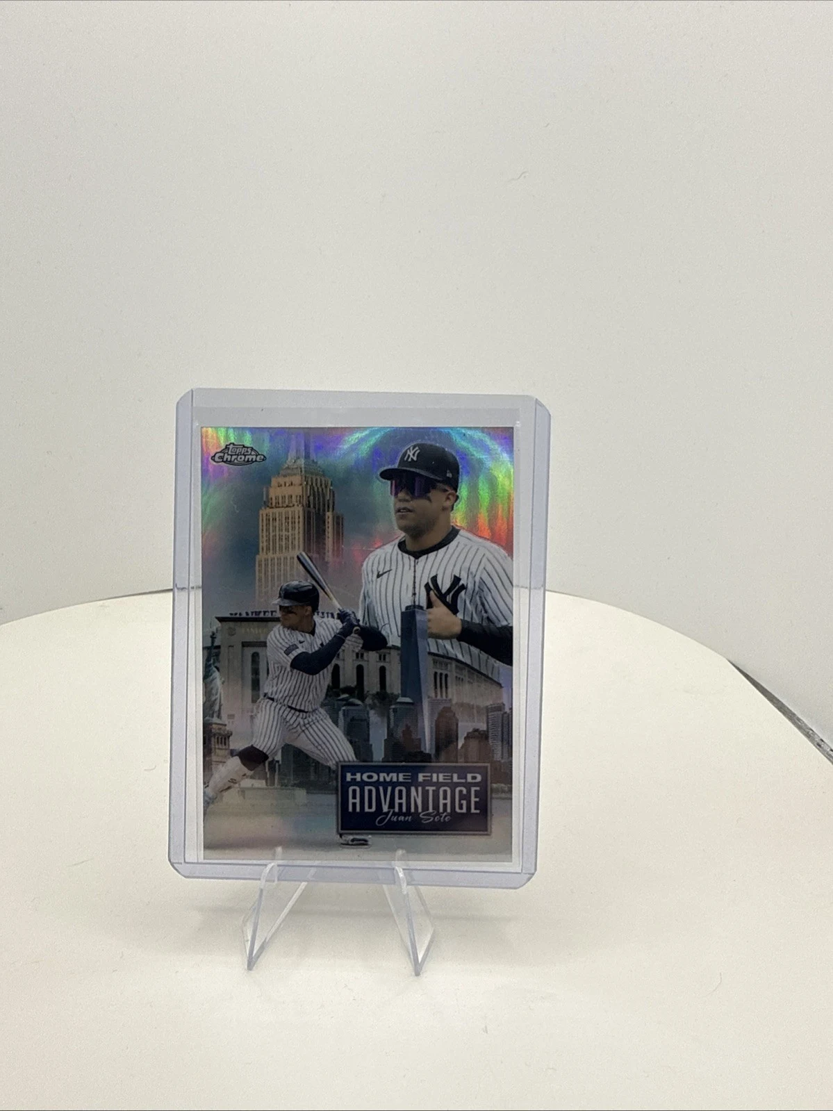 Juan Soto #HFAC-39 2024 Topps Chrome Update Baseball Home Field Advantage front