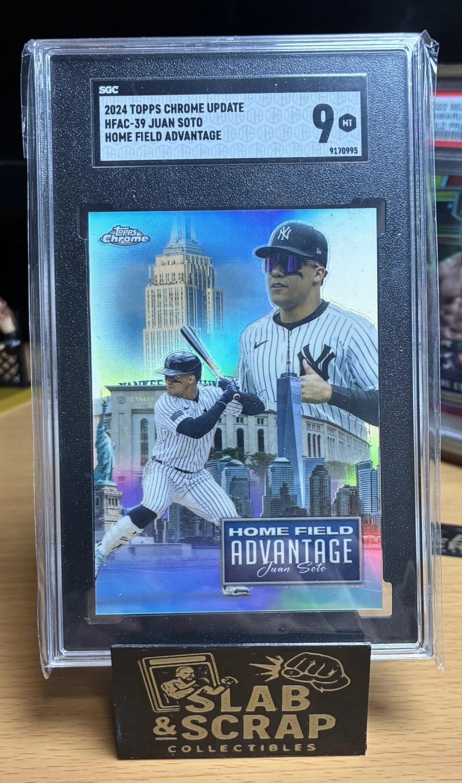 Juan Soto #HFA-34 2024 Topps Update Series Baseball Home Field Advantage front