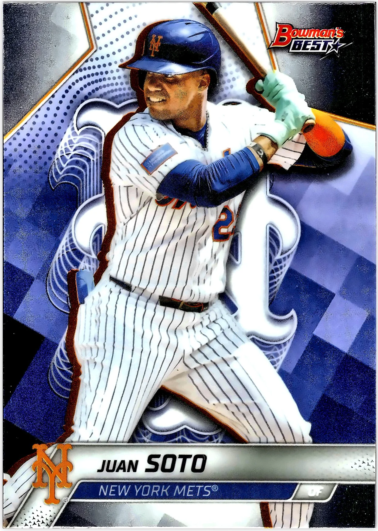 Juan Soto 2025 Bowman's Best #4 baseball card - Front