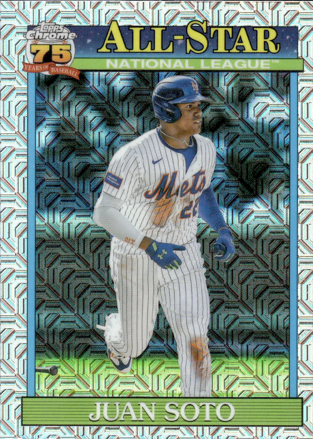 Juan Soto #91ASC-9 Mojo Silver Pack 2026 Topps Series 2 Baseball All-Star baseball card - Front