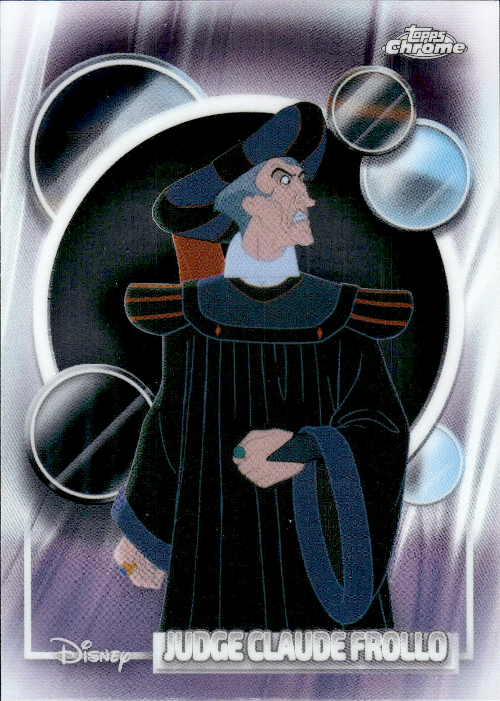 Judge Claude Frollo #32 2026 Topps Chrome Disney trading card - Front