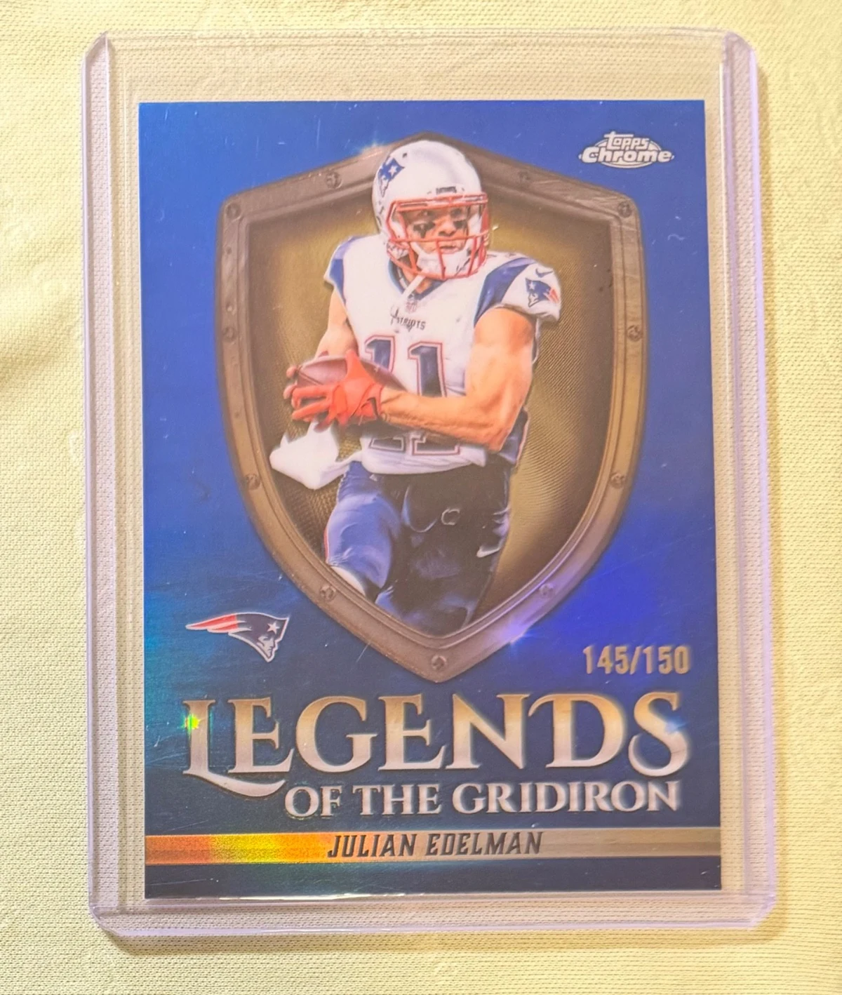 Julian Edelman 2025 Topps Chrome Football card