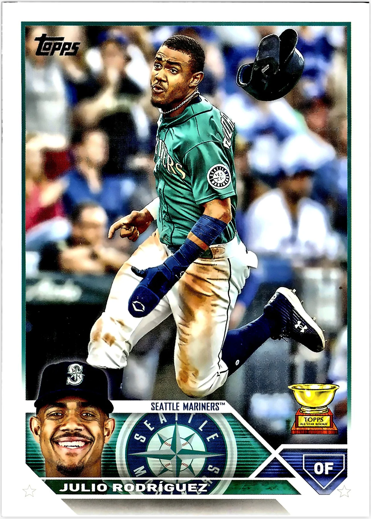 Julio Rodríguez 2023 Topps #330 baseball card - Front