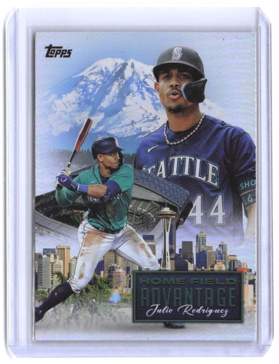 Julio Rodríguez #HFA-7 2024 Topps Baseball Home Field Advantage front