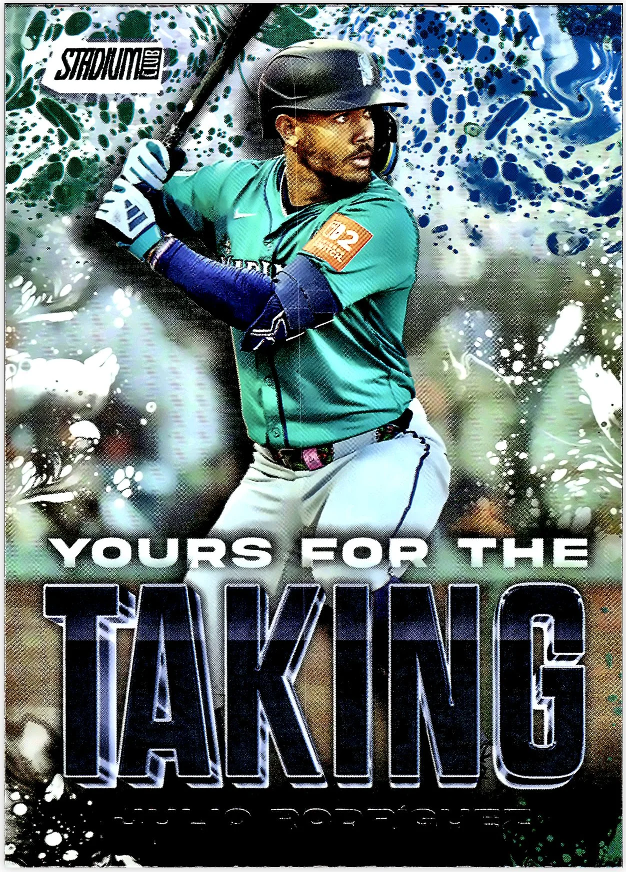 Julio Rodríguez 2025 Stadium Club #YK-22 Yours for the Taking baseball card - Front