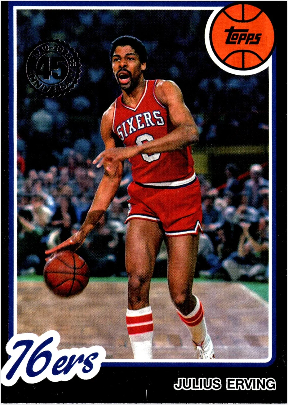 Julius Erving 2025-26 Topps #80BK-2 1980-81 Topps Basketball basketball card - Front