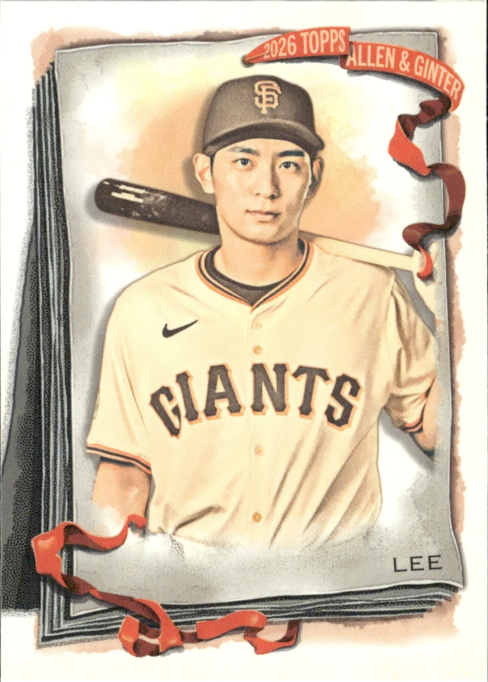 Jung Hoo Lee #89 2026 Topps Allen & Ginter trading card - Front