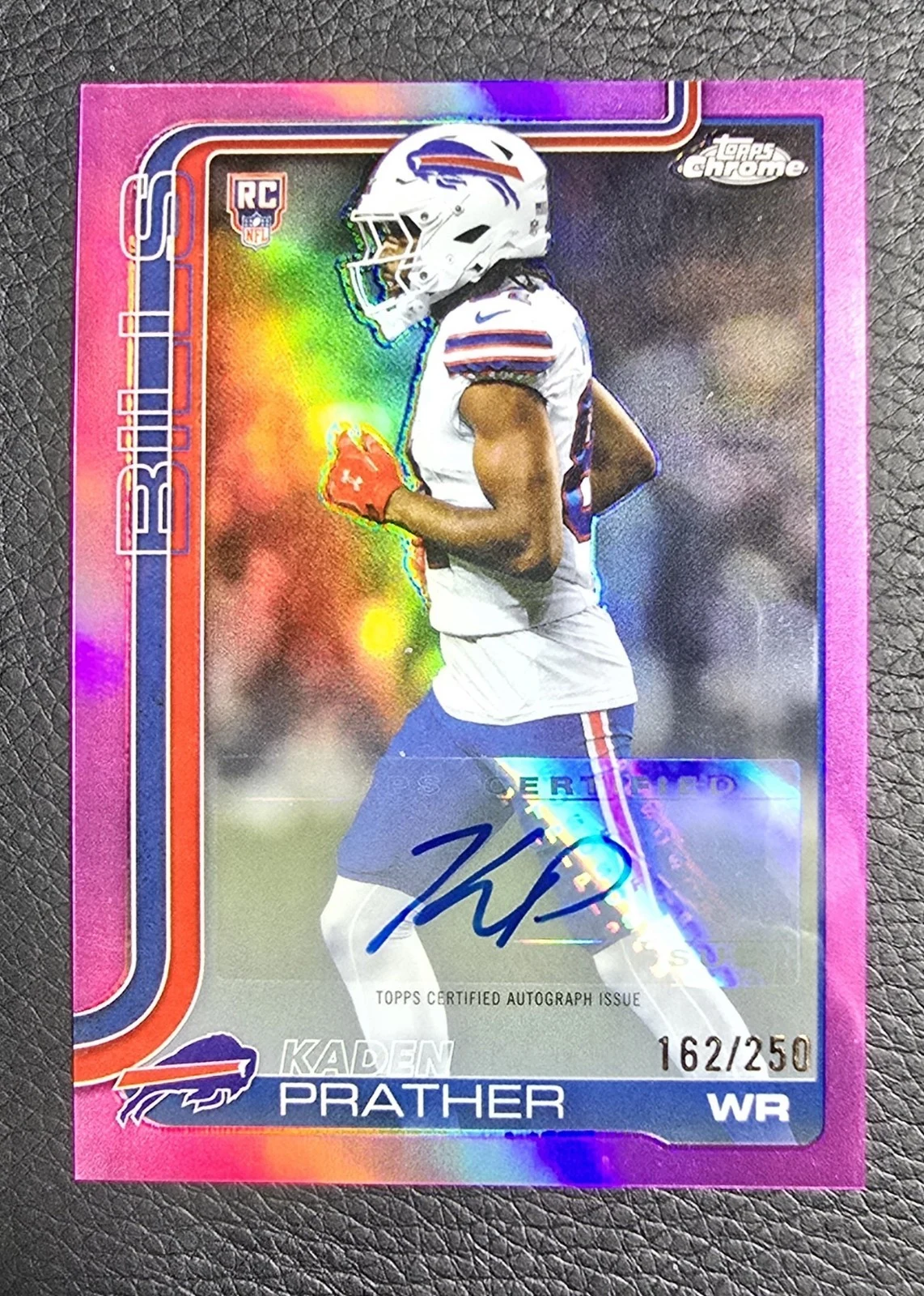 Kaden Prather 2025 Topps Chrome Football card