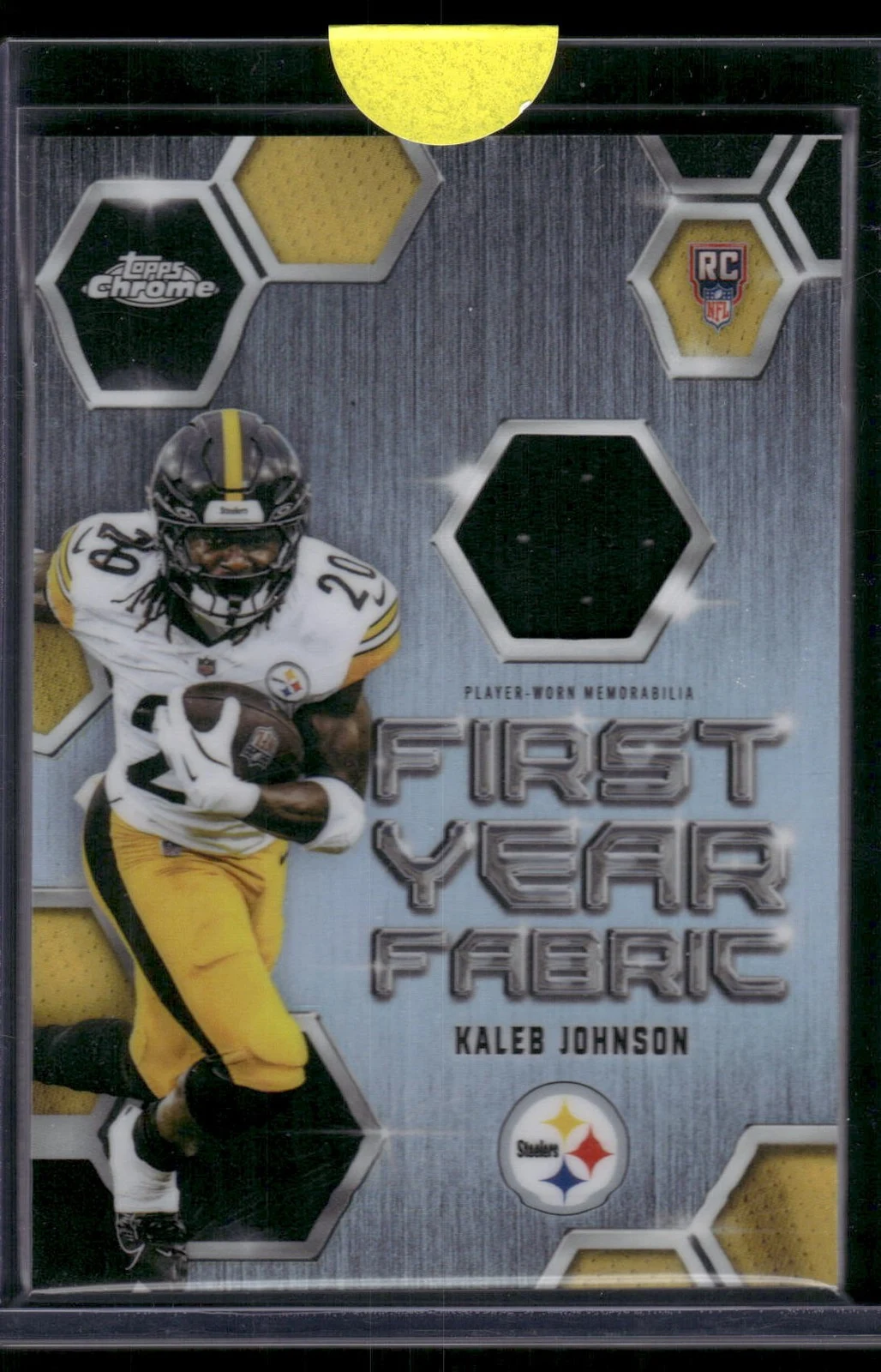 Kaleb Johnson 2025 Topps Chrome Football card