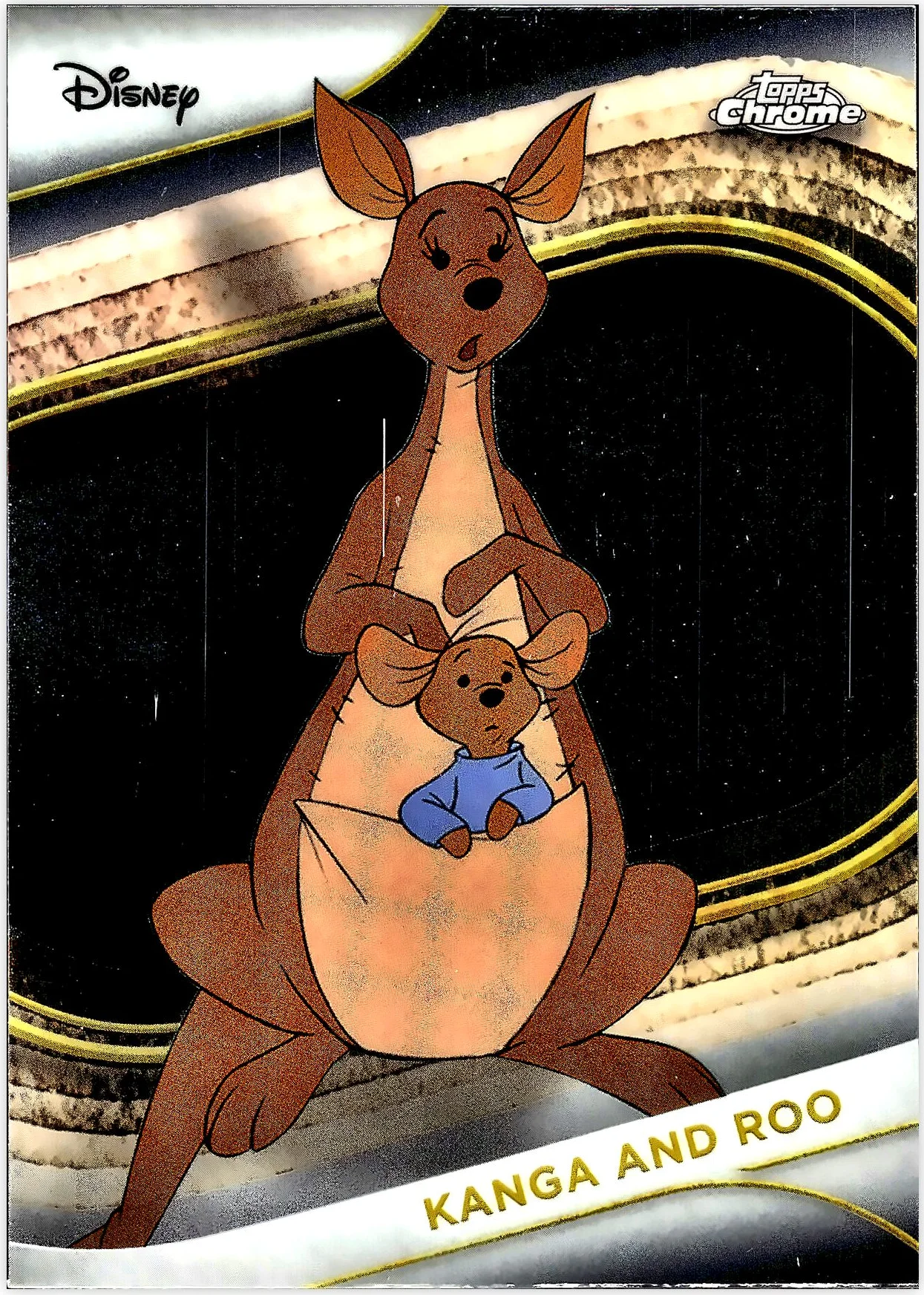 Kanga and Roo 2025 Topps Chrome Disney #146 trading card - Front