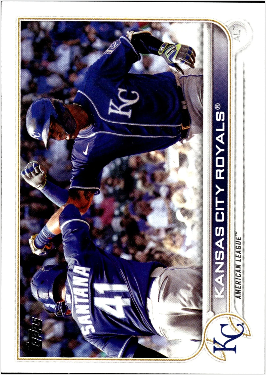 Kansas City Royals 2022 Topps #647 baseball card - Front