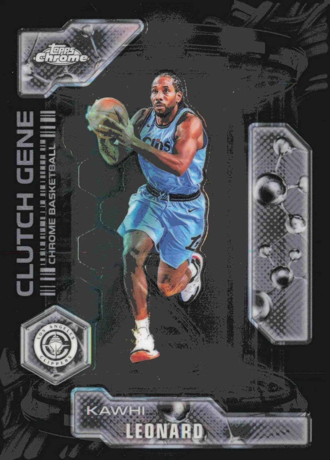 Kawhi Leonard 2025-26 Topps Chrome card