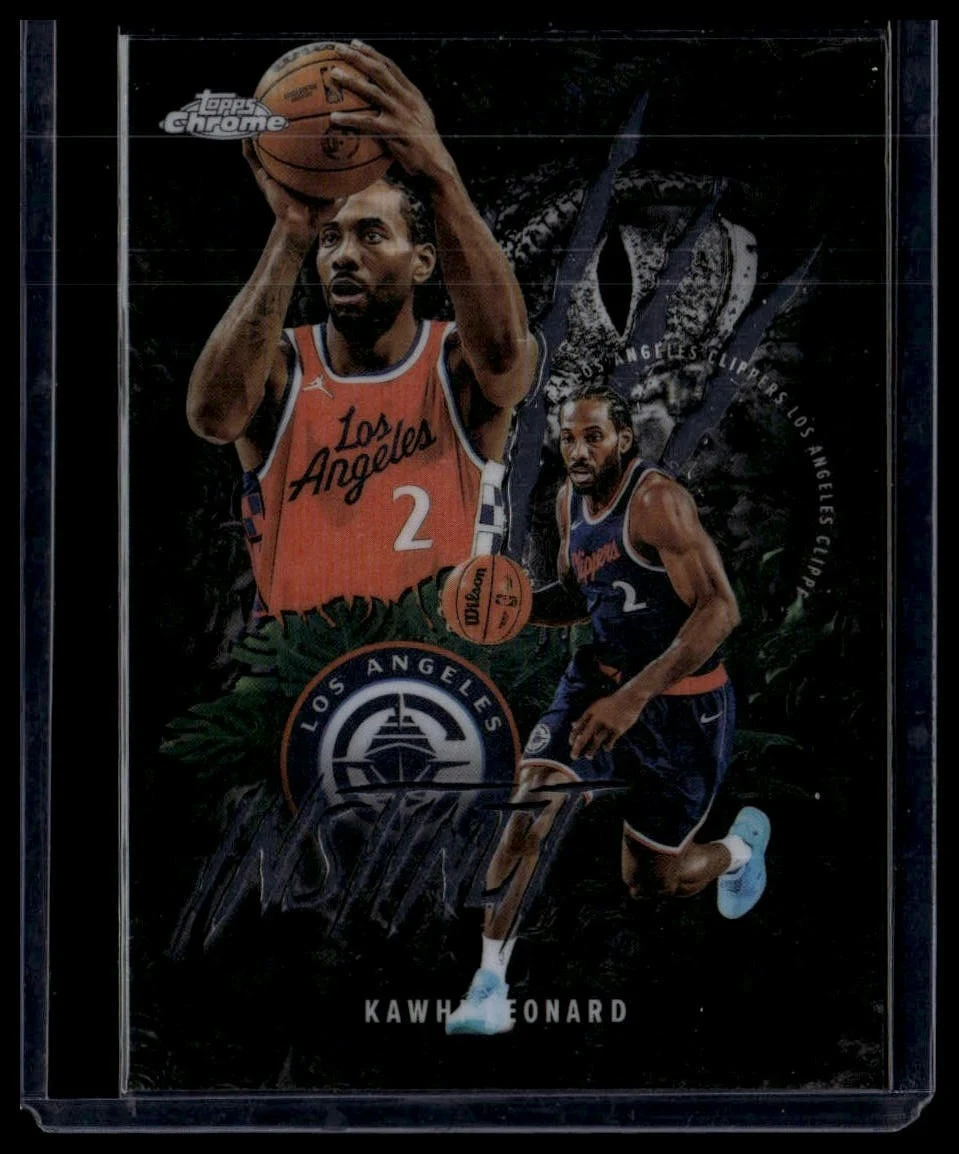 Kawhi Leonard 2025-26 Topps Chrome card
