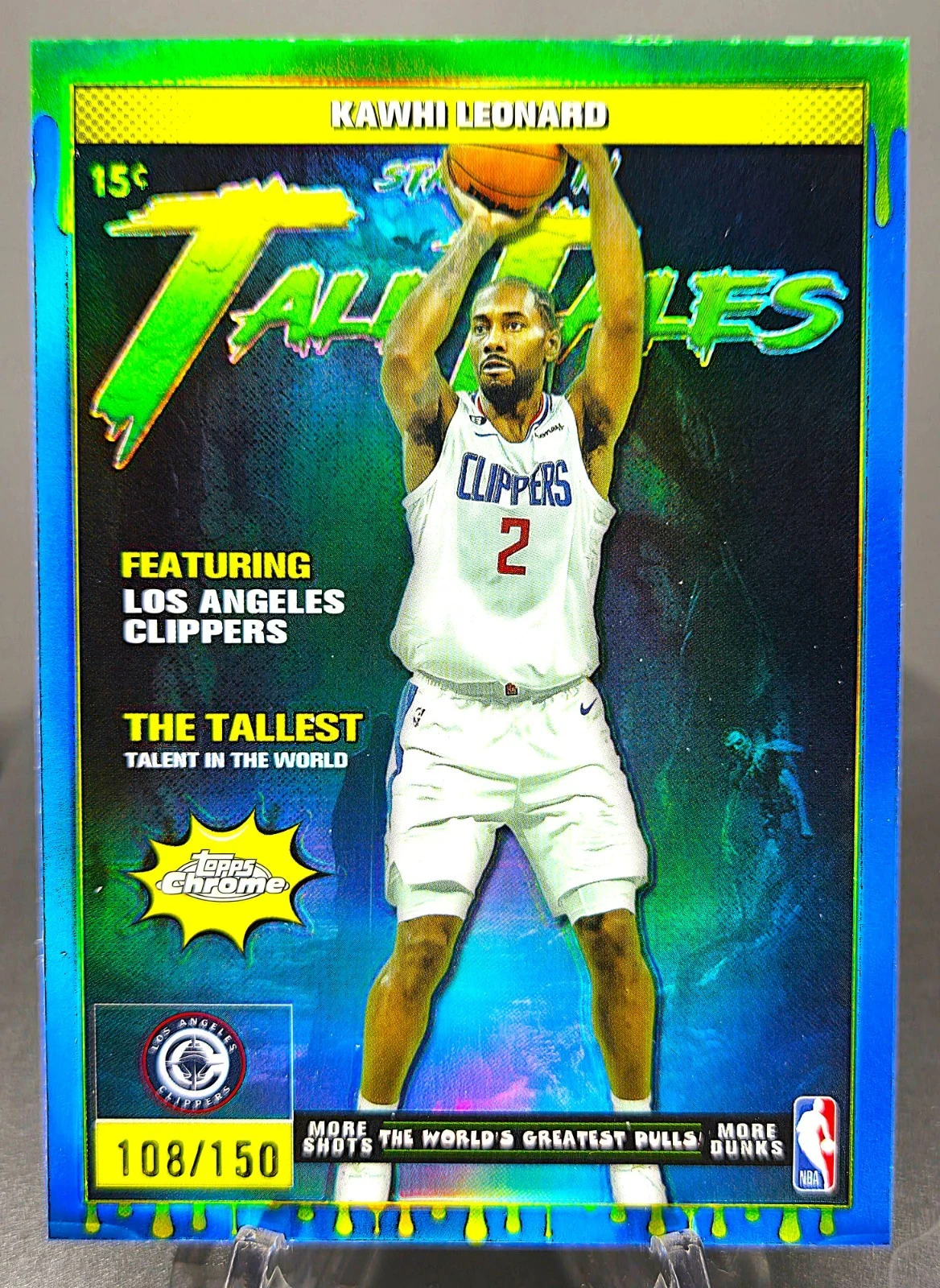 Kawhi Leonard 2025-26 Topps Chrome card
