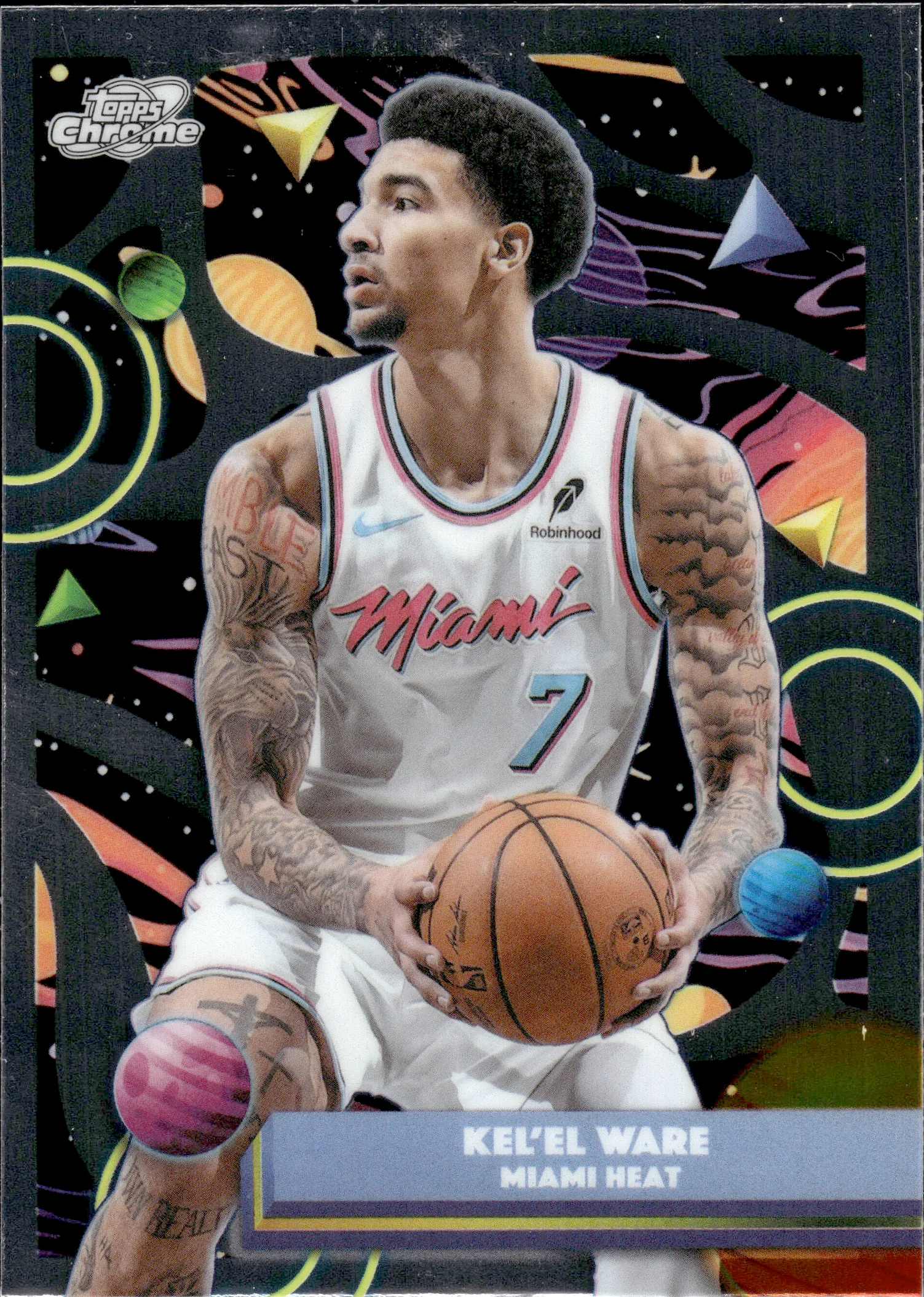 Kel'El Ware #181 2026 Topps Cosmic Chrome Basketball basketball card - Front