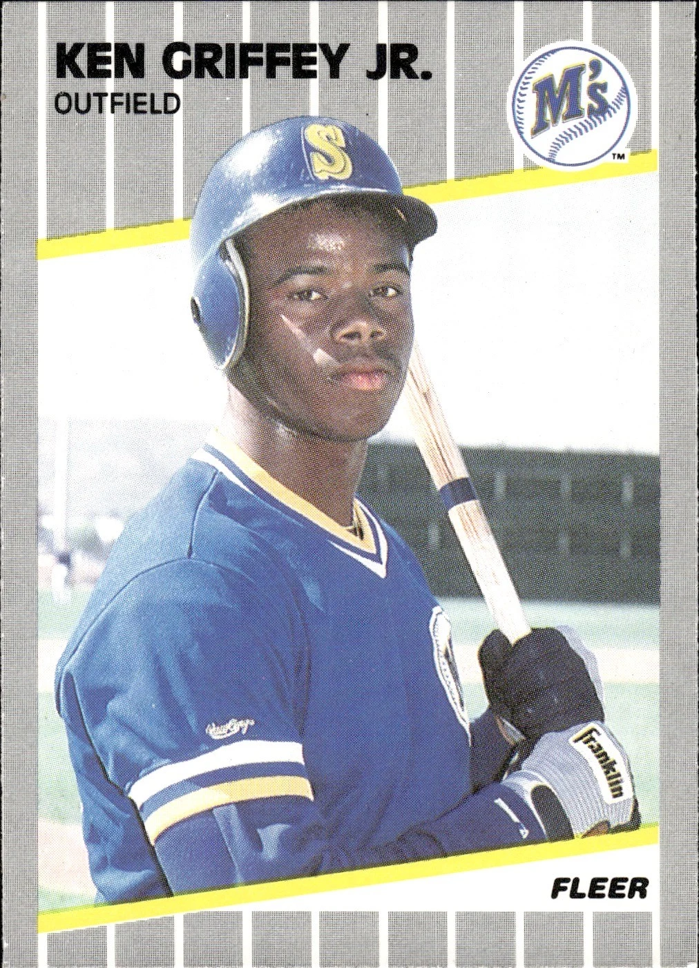 Ken Griffey Jr. #548 Rookie Card 1989 Fleer Baseball front
