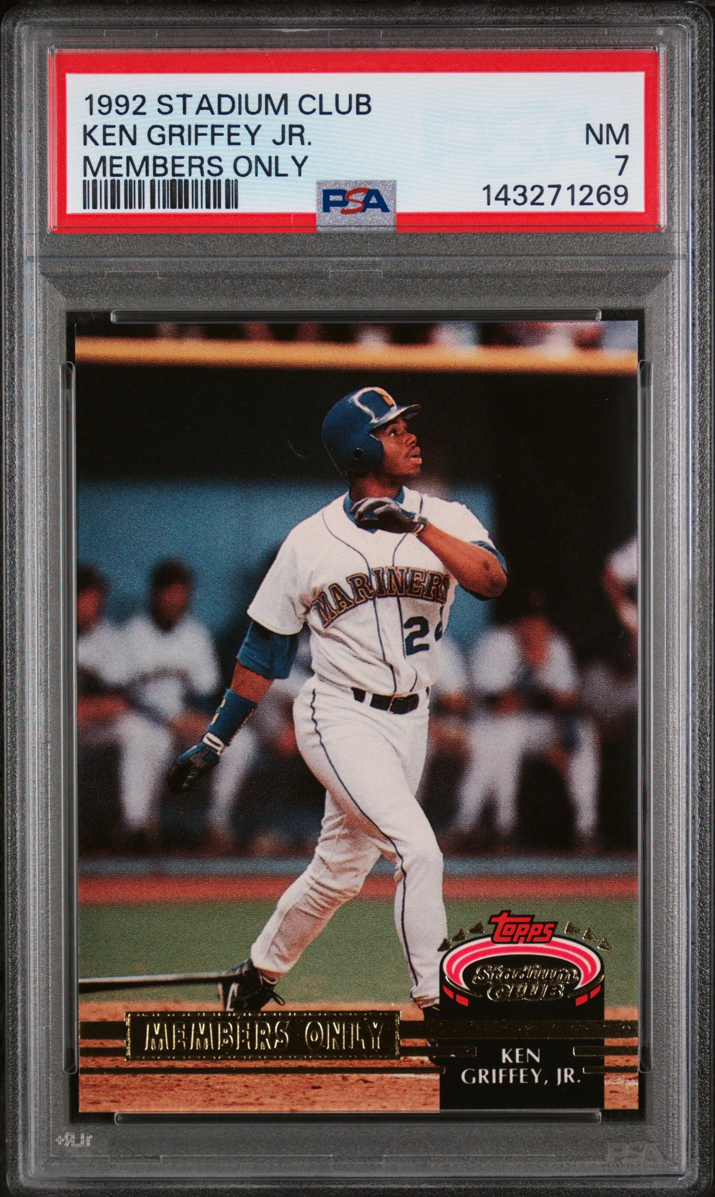 Ken Griffey Jr. 1992 Stadium Club Members Only Members Only baseball card - Front