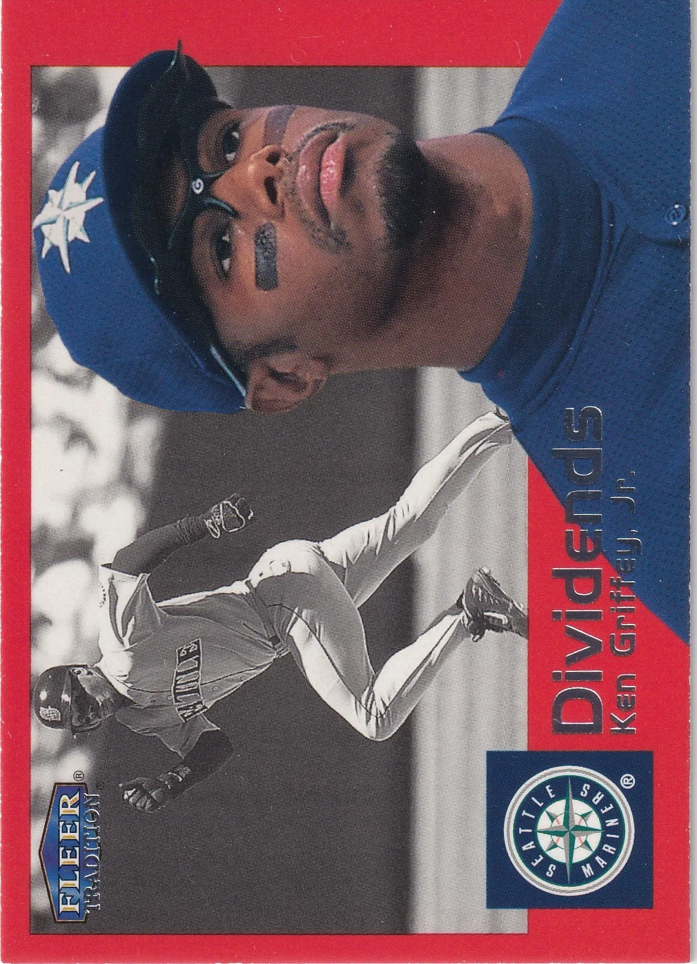 Ken Griffey, Jr. 2000 Fleer Tradition #14 D Dividends baseball card - Front