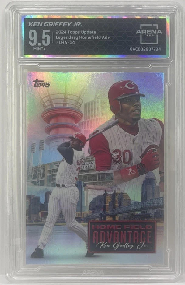 Ken Griffey Jr. #LHA-14 2024 Topps Update Series Baseball Legendary Home Field Advantage front