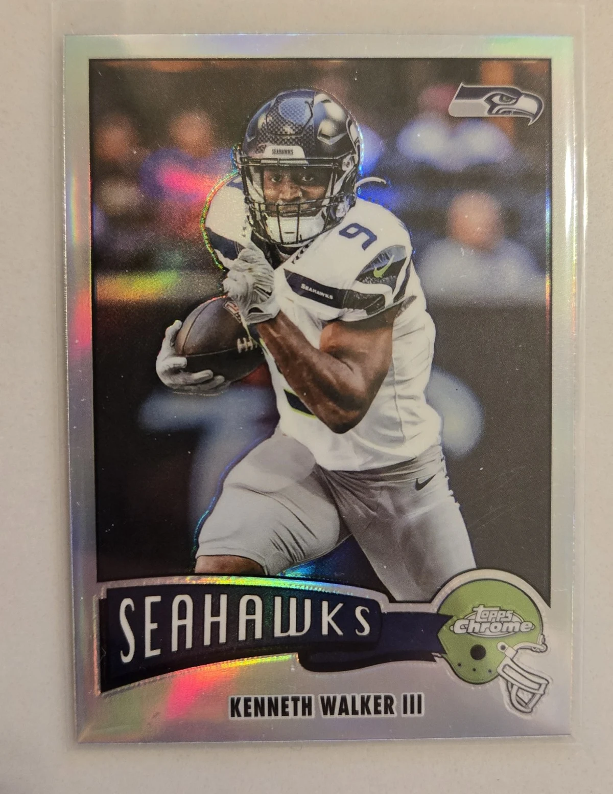 Kenneth Walker III 2025 Topps Chrome Football card