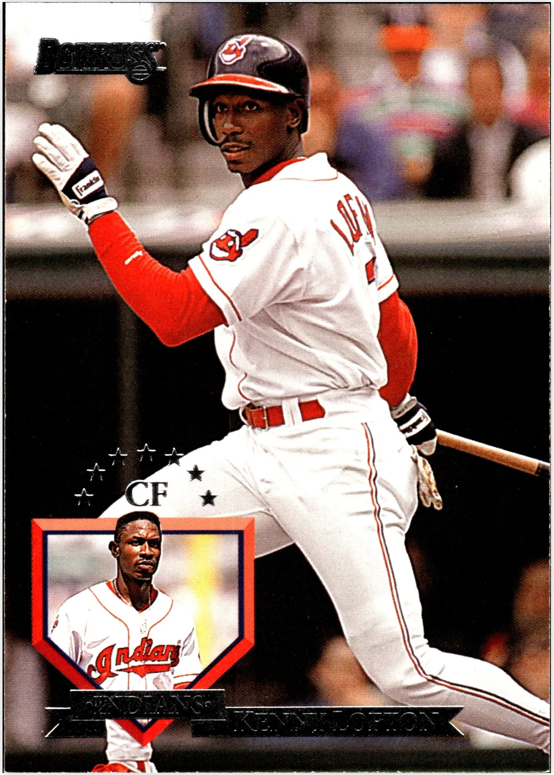Kenny Lofton 1995 Donruss #371 baseball card - Front