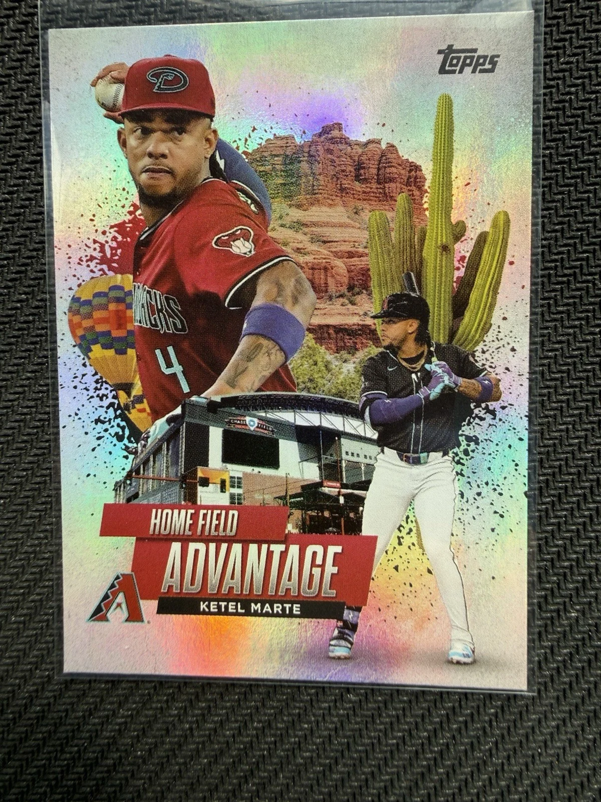 Ketel Marte #HA-20 2025 Topps Baseball Home Field Advantage front