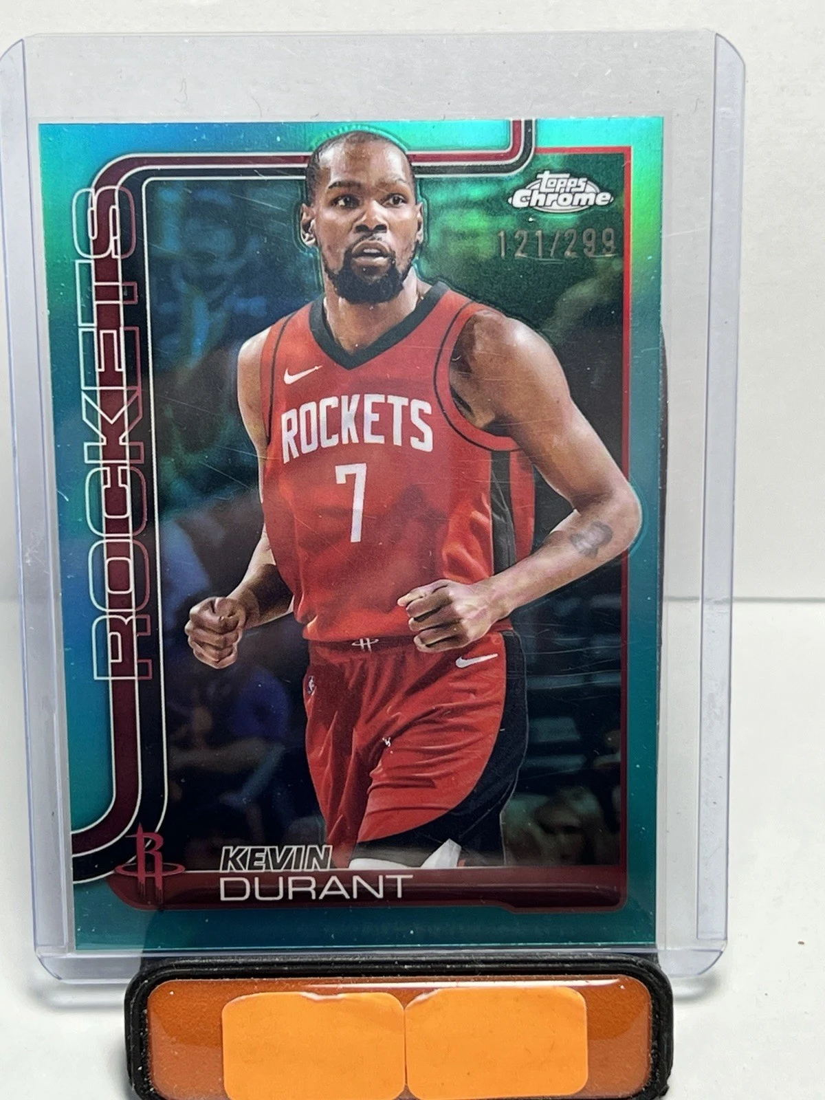 Kevin Durant 2025-26 Topps Chrome card
