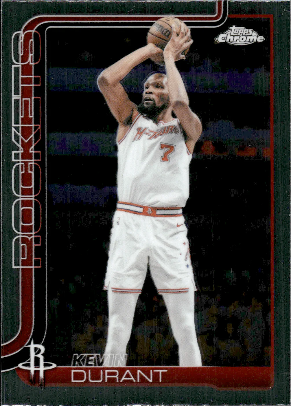 Kevin Durant #23 2025 Topps Chrome Update Basketball basketball card - Front