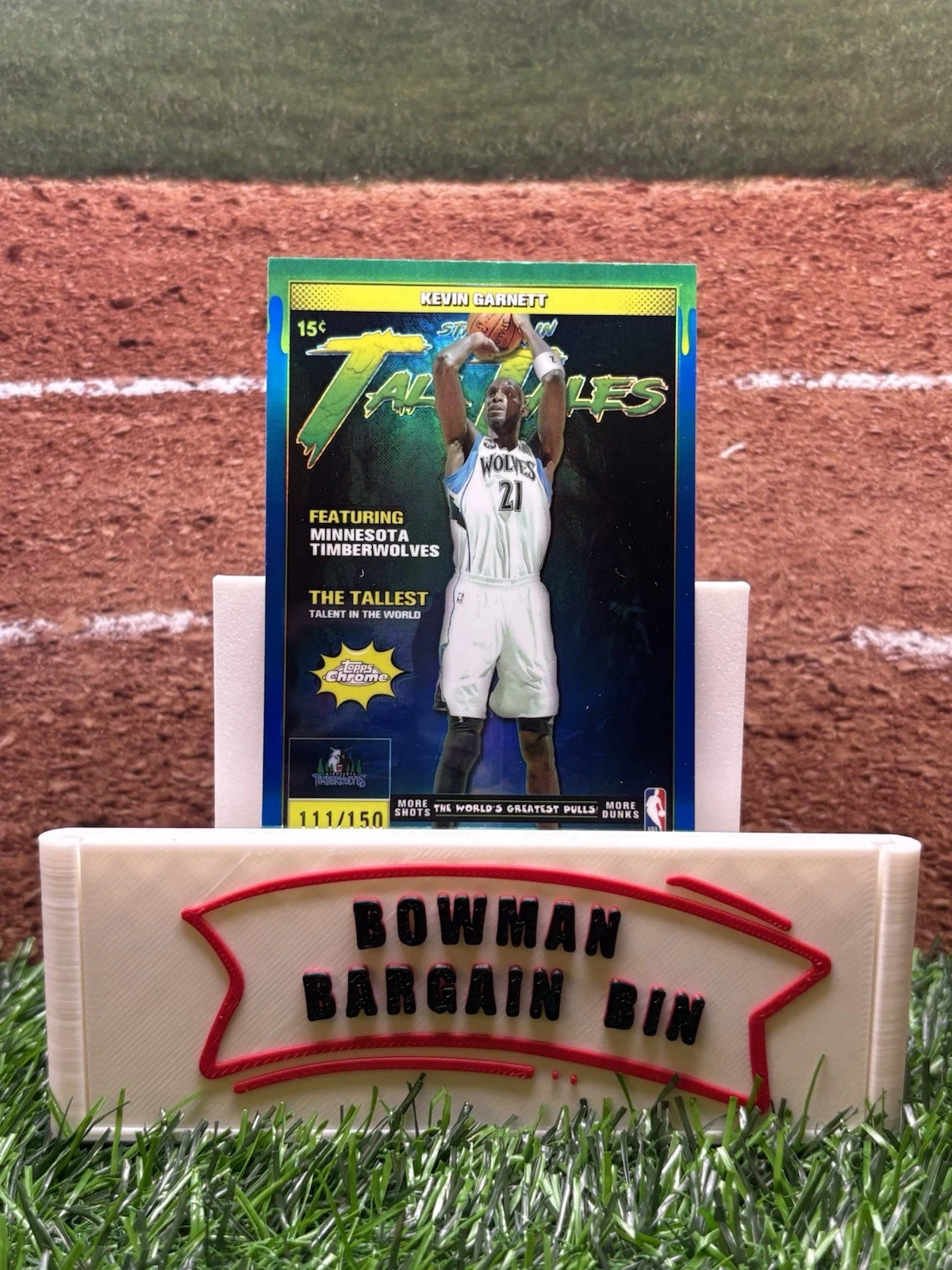 Kevin Garnett 2025 Topps Chrome Basketball card