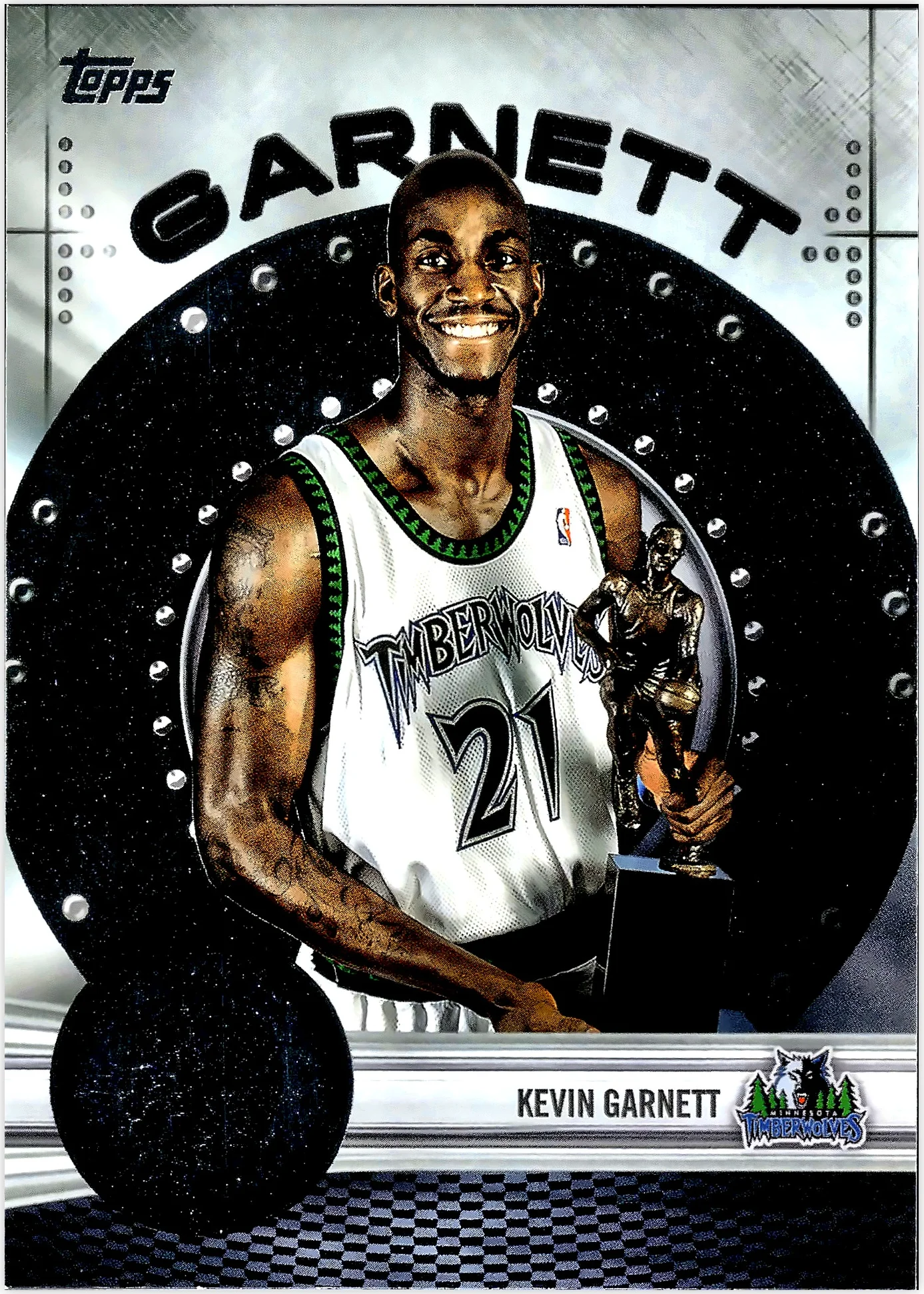Kevin Garnett 2025-26 Topps #MVP-10 MVP Vault basketball card - Front