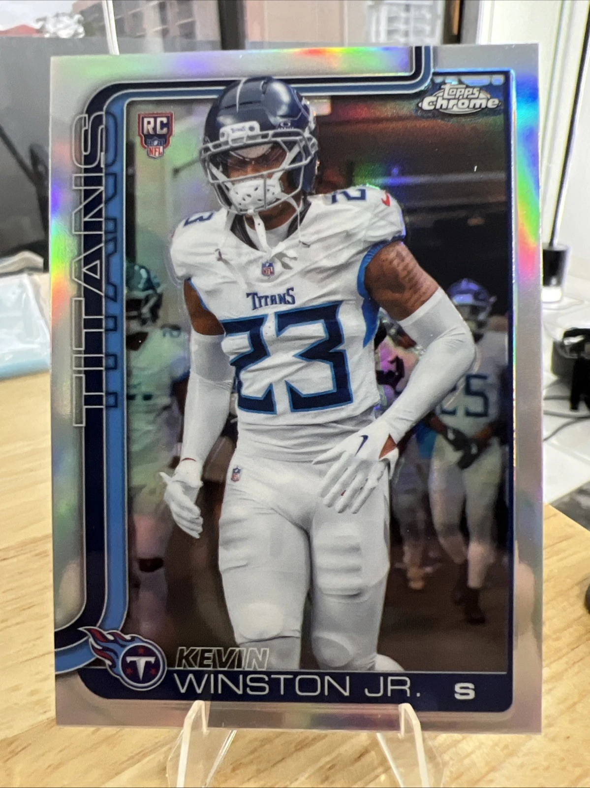 Kevin Winston Jr. 2025 Topps Chrome Football card