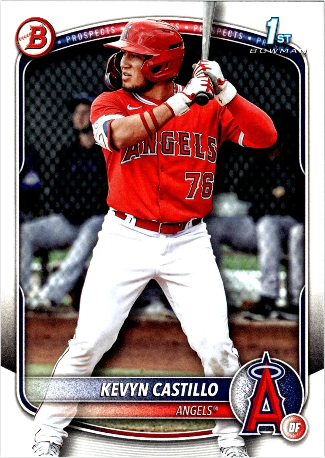 Kevyn Castillo 2025 Bowman #BP-82 Prospects baseball card - Front