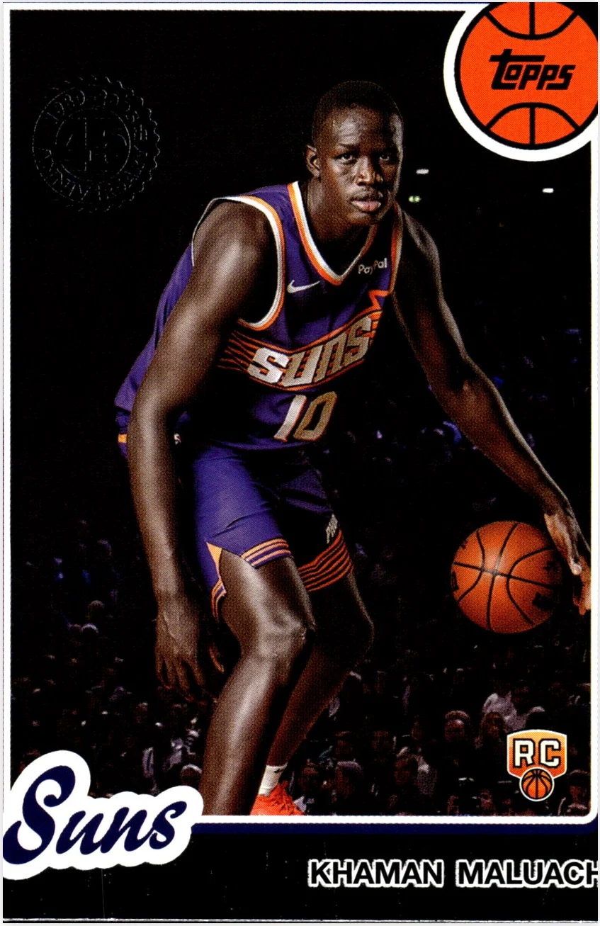 Khaman Maluach 2025-26 Topps #80BK-57 1980-81 Topps Basketball basketball card - Front