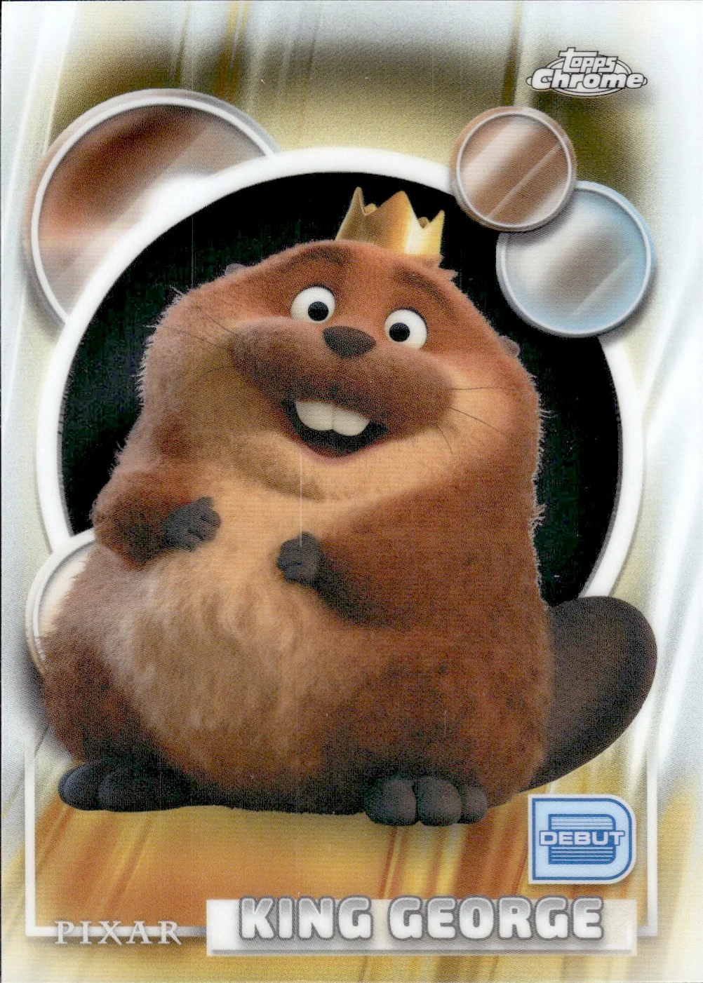 King George #111 2026 Topps Chrome Disney trading card - Front