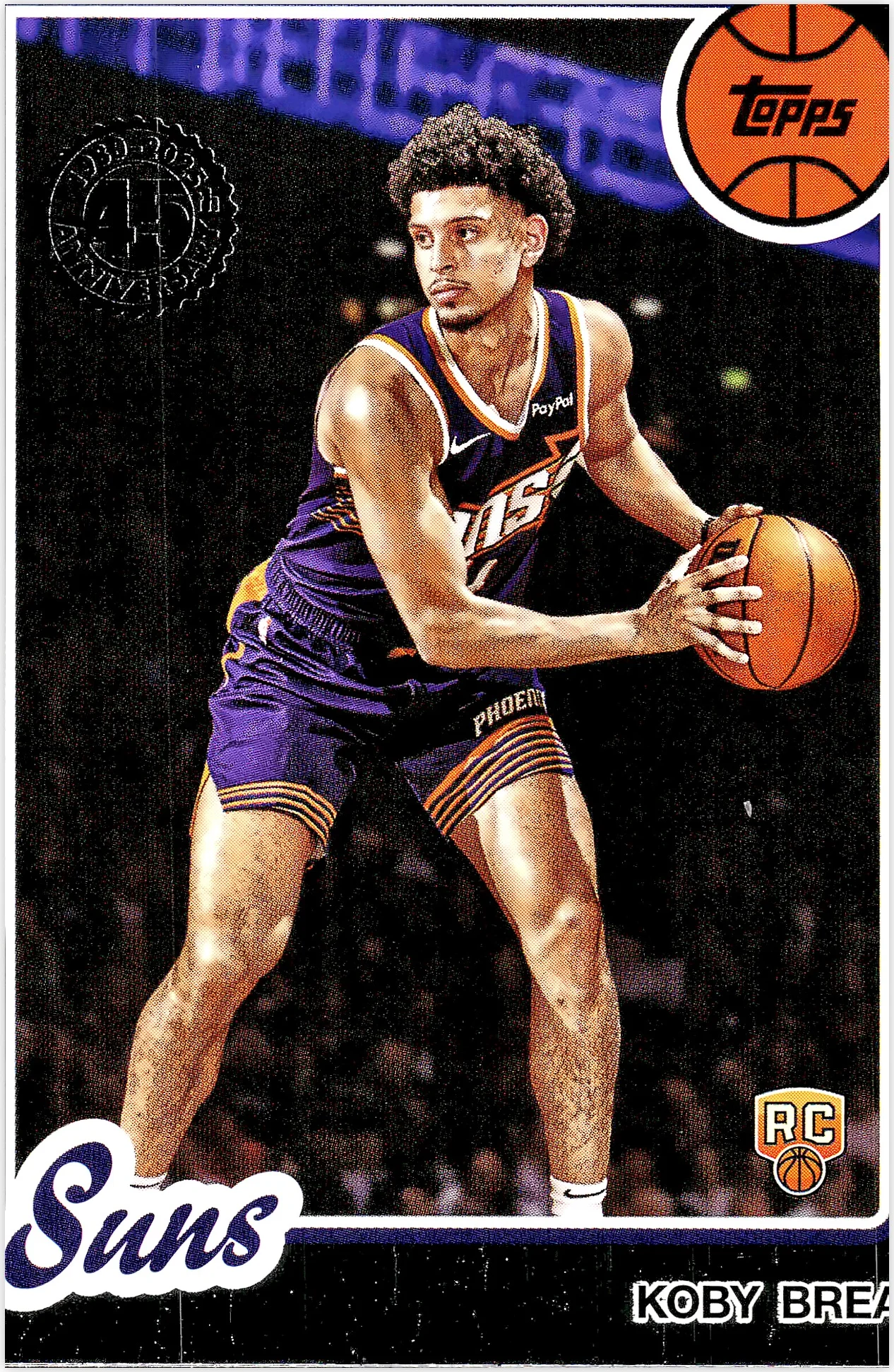Koby Brea 2025-26 Topps #80BK-84 1980-81 Topps Basketball basketball card - Front